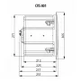 Встраиваемая трансформаторная акустика TANNOY CVS 801-BK
